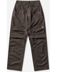 ROA - S Crimp Shaped Cotton Pants Dark - Lyst