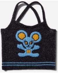 Hysteric Glamour - Women S Mouse Jacquard Camisole Black - Lyst