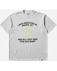 Nike - Men S Acg Alien T-shirt Summit White - Lyst