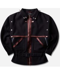 Kiko Kostadinov - Women S Heron Belted Jacket Midnight - Lyst