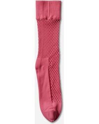 Comme des Garçons - Nylon Mesh Long Socks - Lyst