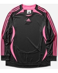 adidas - Men S Teamgeist Adicolor Longsleeve T-shirt / Lucid Pink - Lyst