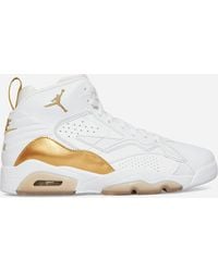 Nike - Wmns Air Jordan Jumpman Mvp Sneakers White / Metallic Gold - Lyst