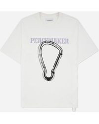 Oamc Peacemaker - Men S Carabinier Print Loose Fit T-shirt - Lyst
