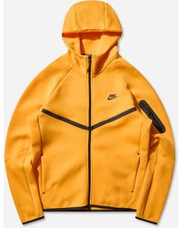 Nike - S Tech Fleece Full-Zip Hoodie Sundial - Lyst