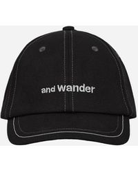 and wander - Cotton Twill Cap - Lyst