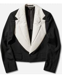 Comme des Garçons - S Double-Lapels Blazer Natural - Lyst