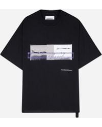 Oamc Peacemaker - Halfway To Nowhere Print Regular Fit T-Shirt - Lyst