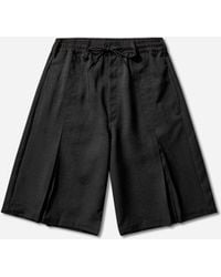 Y-3 - Sport Uniform Pleated Shorts - Lyst