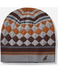 Asics - Novalis Aquifolia Knit Hat Mist / Rust - Lyst