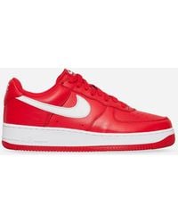 Nike - Air Force 1 Low Retro Color Of The Month 'university Red' - Lyst