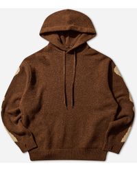 Kapital - Men S 5g Wool Bone Hooded Sweater - Lyst