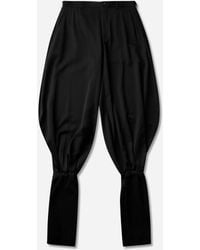 Comme des Garçons - S Balloon-Hem Layered Pants - Lyst