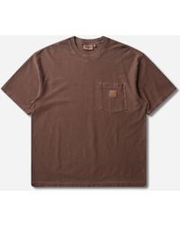 Carhartt - S Loose Pocket T-Shirt Tobacco (Garment Dyed) - Lyst