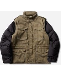 Undercover - S Cotton Military Jacket Khaki - Lyst