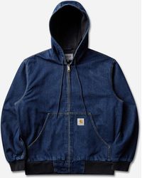Carhartt - Og Active Jacket (Stone Washed) - Lyst