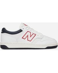 New Balance - 480 Sneakers White / Navy - Lyst