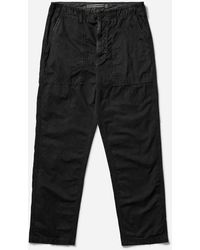 Stone Island - Men S Brushed Organic Cotton Canvas Trousers - Lyst