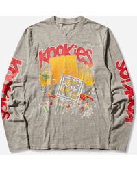 Kapital - Men S Top Jersey Crew Longsleeve T-shirt (buster Peckish Bowy) - Lyst