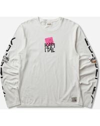 Kapital - S 20/-Jersey Crew Longsleeve T-Shirt (Peckish Kap) - Lyst