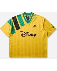 adidas - Brain Dead X Disney Football Jersey Bold Gold - Lyst