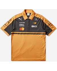 PUMA - S Mclaren Racing Replica Polo Papaya - Lyst