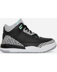 Nike - Air Jordan 3 Retro (ps) Sneakers / Green Glow - Lyst