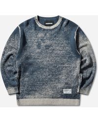 Neighborhood - S Pigment Bleed Crewneck Sweater - Lyst