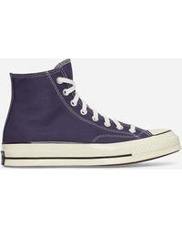 Converse - Chuck 70 Hi Vintage Canvas Sneakers Uncharted Waters - Lyst