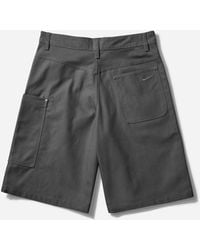 Nike - Men S Big Canvas Shorts Anthracite - Lyst