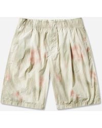 Our Legacy - Men S Leisure Shorts Flower Grid Ripstop - Lyst