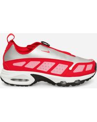 Nike - Women S Air Max Sndr Sneakers Silver / Fusion Red - Lyst