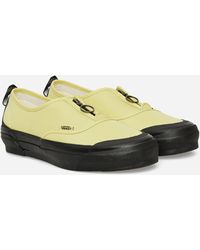 Vans - Authentic Zip Vibram Sneakers Canary Yellow - Lyst