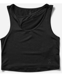 On Shoes - S Studio Cut-Out Crop Top - Lyst