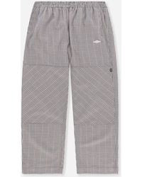 Umbro - S Checked Double Knee Pants Check - Lyst