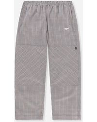 Umbro - S Checked Double Knee Pants Check - Lyst