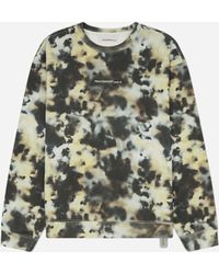 Oamc Peacemaker - Men S Loose Fit Crewneck Sweatshirt Military Camo - Lyst