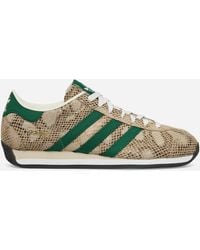 adidas - Country Japan Sneakers Alumina / Dark Green - Lyst