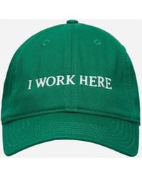 IDEA BOOK - I Work Here, Sometimes Hat - Lyst