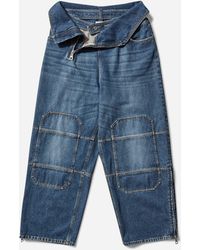 Jean Paul Gaultier - Women S Strap Jeans - Lyst