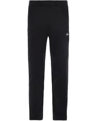 the north face joggers black