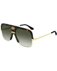 mens gold gucci sunglasses