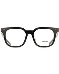 Miu Miu - Mu06Xvf Asian Fit 16K1O1 - Lyst