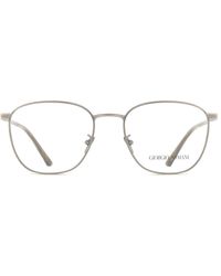 Giorgio Armani - Ar5132 3259 Optical Frames Steel Transparent Squared Normal - Lyst