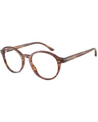 Giorgio Armani - Ar7004 6162 Optical Frames Acetate Transparent Pantos Normal - Lyst
