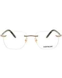 Montblanc - Mb0274O Asian Fit 001 - Lyst