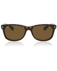 Ray-Ban - Ray-Ban Rb2132 New Wayfarer Polarized 902/57 - Lyst