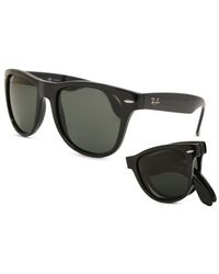Ray-Ban - Rb4105 Wayfarer Folding Polarized 601/58 Sunglasses - Lyst
