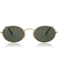 Ray-Ban - Rb3547n Oval Flat Lenses 001 Sunglasses - Lyst