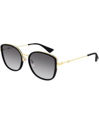 Gucci - GG0606SK-001 56mm Sunglasses - Lyst